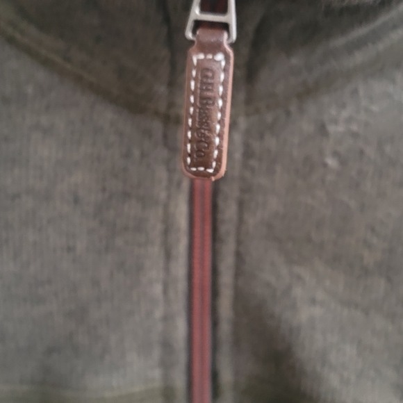 G.H Bass Co Sweatshirt Mens Long Sleeve Sweater 1/4 Zip Large - Picture 5 of 5